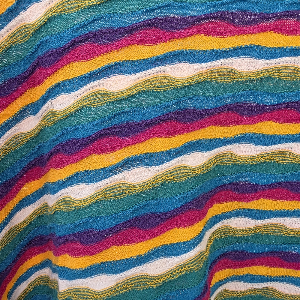 Forelli Multicolor Striped Top - Picture 3 of 5